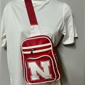 Univ of Nebraska Cornhuskers Mini Crossbody sling Bag 🆕